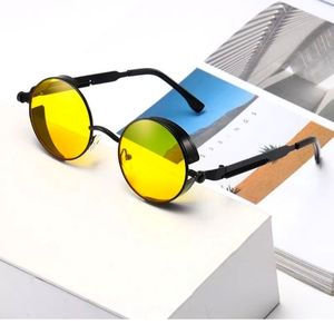 Vintage Round Classic Sunglasses for Women